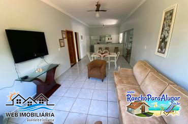 Rancho Rio Grande Premium para Alugar em Miguelopolis - Sala