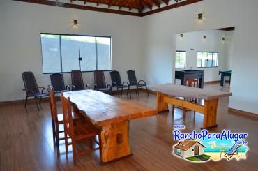 Rancho Girassol para Alugar em Miguelopolis - Sala de Jantar