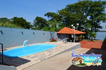 Rancho Santa Luzia para Alugar em Miguelopolis - Rampa para Barcos