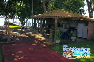 Rancho Caribe do Piska para Alugar em Miguelopolis - Quiosque com Área Gourmet