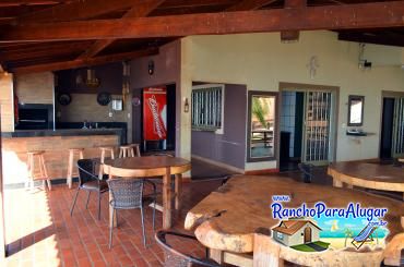 Rancho Castelinho para Alugar em Miguelopolis - Área Gourmet