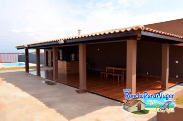 Rancho Ferreira para Alugar em Miguelopolis - Varanda