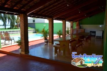 Rancho Morada dos Anjos para Alugar em Miguelopolis - Varanda