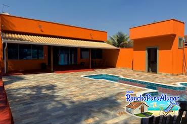 Rancho Classe A para Alugar em Miguelopolis - Piscina ao Lado da Varanda