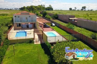 Rancho Estância do Angá para Alugar em Miguelopolis - Vista Aérea do Rancho