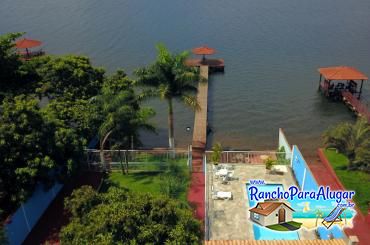 Rancho Cunha para Alugar em Miguelopolis - Vista Aérea do Rancho