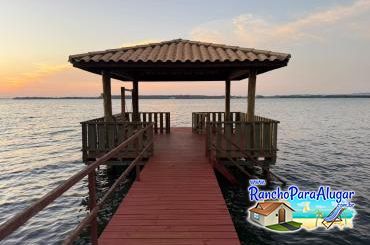 Rancho Top 10 para Alugar em Miguelopolis - Quiosque Sobre o Píer
