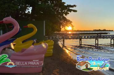 Resort Bella Praia para Temporada em Miguelopolis - Pedalinhos