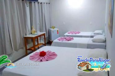 Resort Bella Praia para Temporada em Miguelopolis - Interior dos Apartamentos