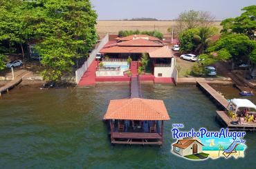 Rancho Meirival 1 para Alugar em Miguelopolis - Píer Coberto