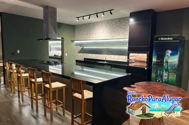 Rancho Alquimista para Alugar em Miguelopolis - Área Gourmet