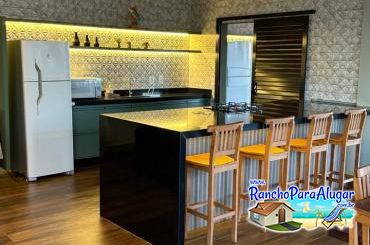 Rancho Alquimista para Alugar em Miguelopolis - Cozinha Interna
