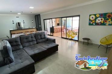 Rancho dos Amigos para Alugar em Miguelopolis - Sala