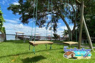 Rancho dos Amigos para Alugar em Miguelopolis - Balanço as Margens do Rio