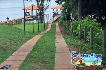 Rancho Pontal do Rio Grande 2 para Alugar em Miguelopolis - Estrada para o Pier