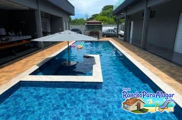 Rancho 2 Amigos para Alugar em Miguelopolis - Piscina com Prainha