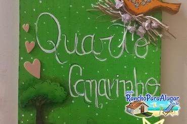 Rancho Vô Mário para Alugar em Miguelopolis - Suíte Canarinho
