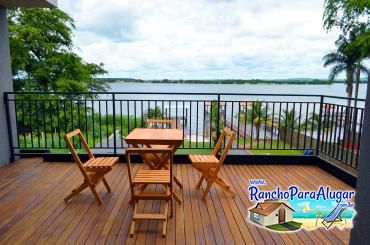 Rancho Premium Sunset para Alugar em Miguelopolis - Sacada da Suite