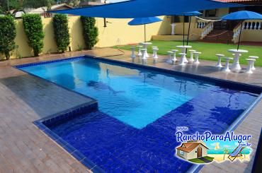 Rancho Maia para Alugar em Miguelopolis - Piscina