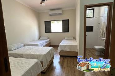 Rancho América para Alugar em Miguelopolis - Interior das Suites
