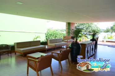 Rancho El Shaddai para Alugar em Miguelopolis - Varanda com Área Gourmet