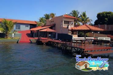 Rancho do Vô para Alugar em Miguelopolis - Vista do Rio para o Rancho