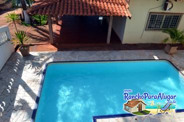 Rancho Castelinho para Alugar em Miguelopolis - Piscina