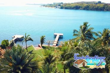 Rancho Du Gordo para Alugar em Miguelopolis - Píer de Frente o Clube