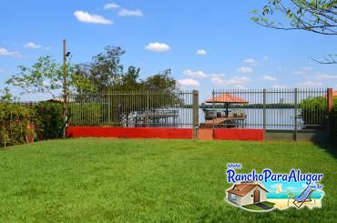 Rancho Gambi para Alugar em Miguelopolis - Vista da Varada para o Rio