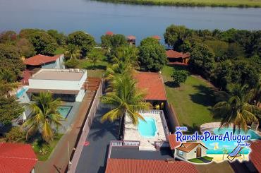 Rancho Gambi para Alugar em Miguelopolis - Vista Aérea do Rancho
