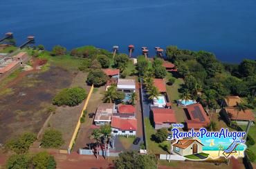 Rancho Oliveira para Alugar em Miguelopolis - Vista Aérea do Rancho